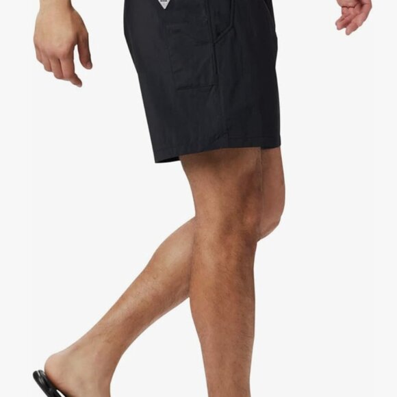 New Columbia Men’s Backcast III Water Shorts 2XL Black Quick-Dry Outdoor Swim - Picture 4 of 7
